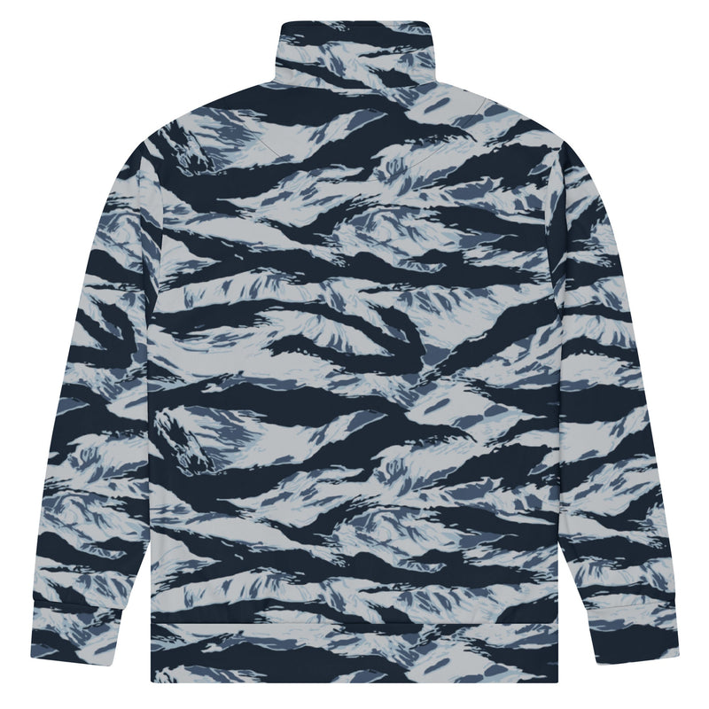 Tiger Stripe Blue Frost CAMO Unisex Track Jacket
