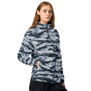 Tiger Stripe Blue Frost CAMO Unisex Track Jacket