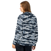 Tiger Stripe Blue Frost CAMO Unisex Track Jacket