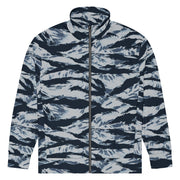 Tiger Stripe Blue Frost CAMO Unisex Track Jacket