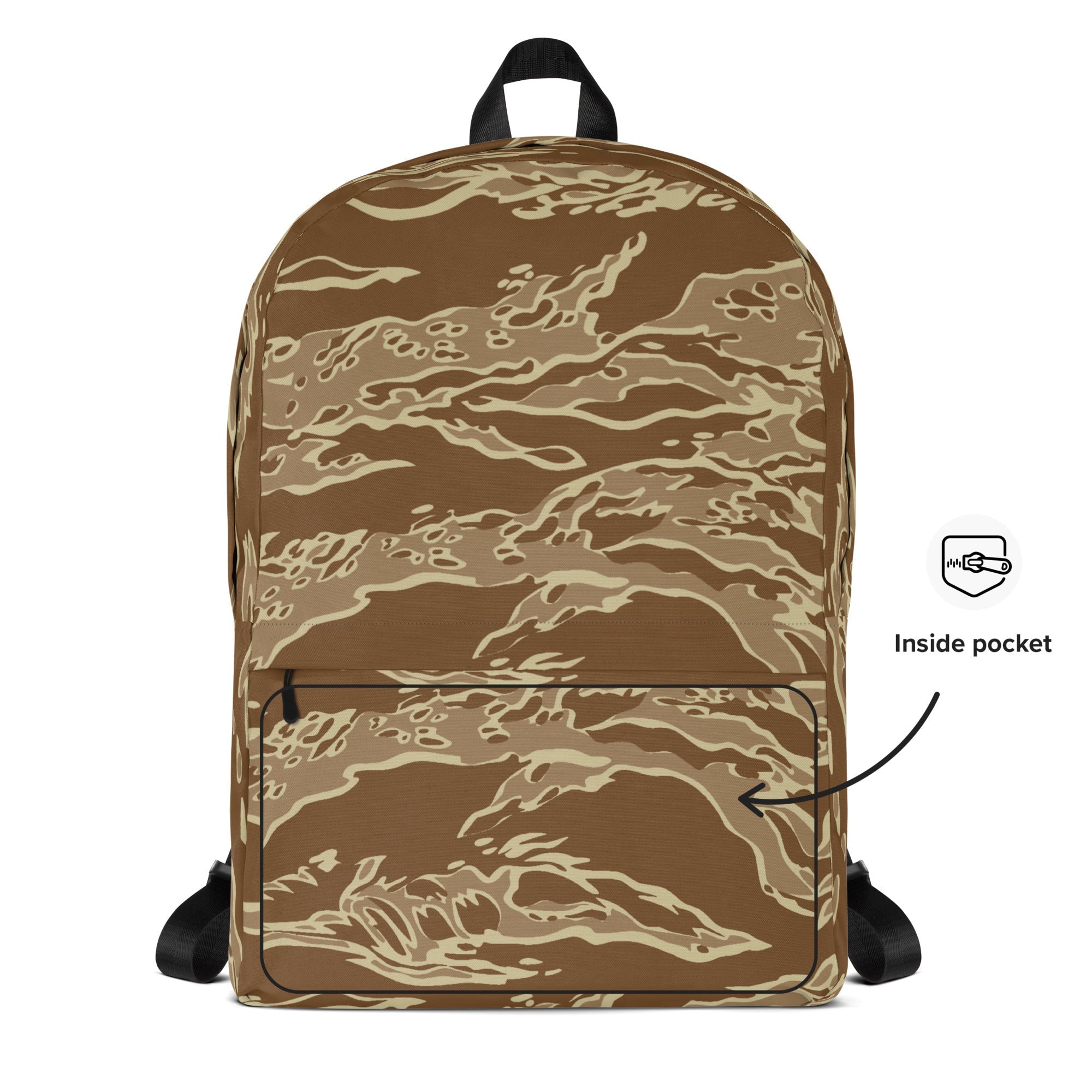 CAMO HQ - American Tiger Stripe Desert CAMO Backpack - Worldwide
