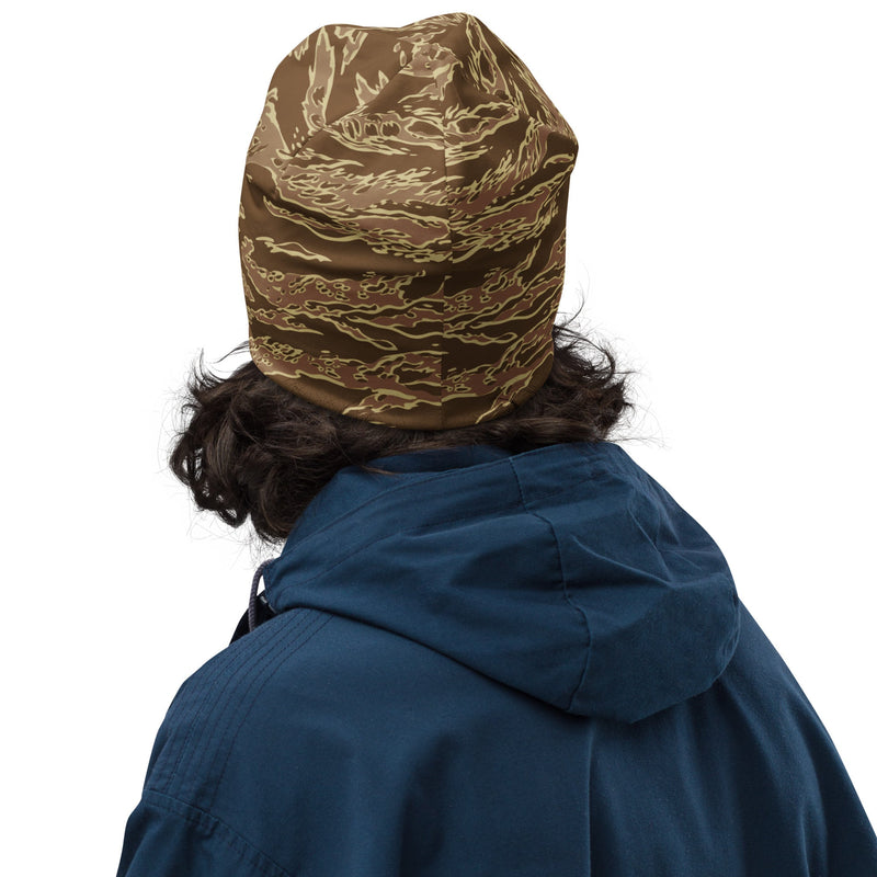 Tiger Stripe Desert CAMO Beanie - Head