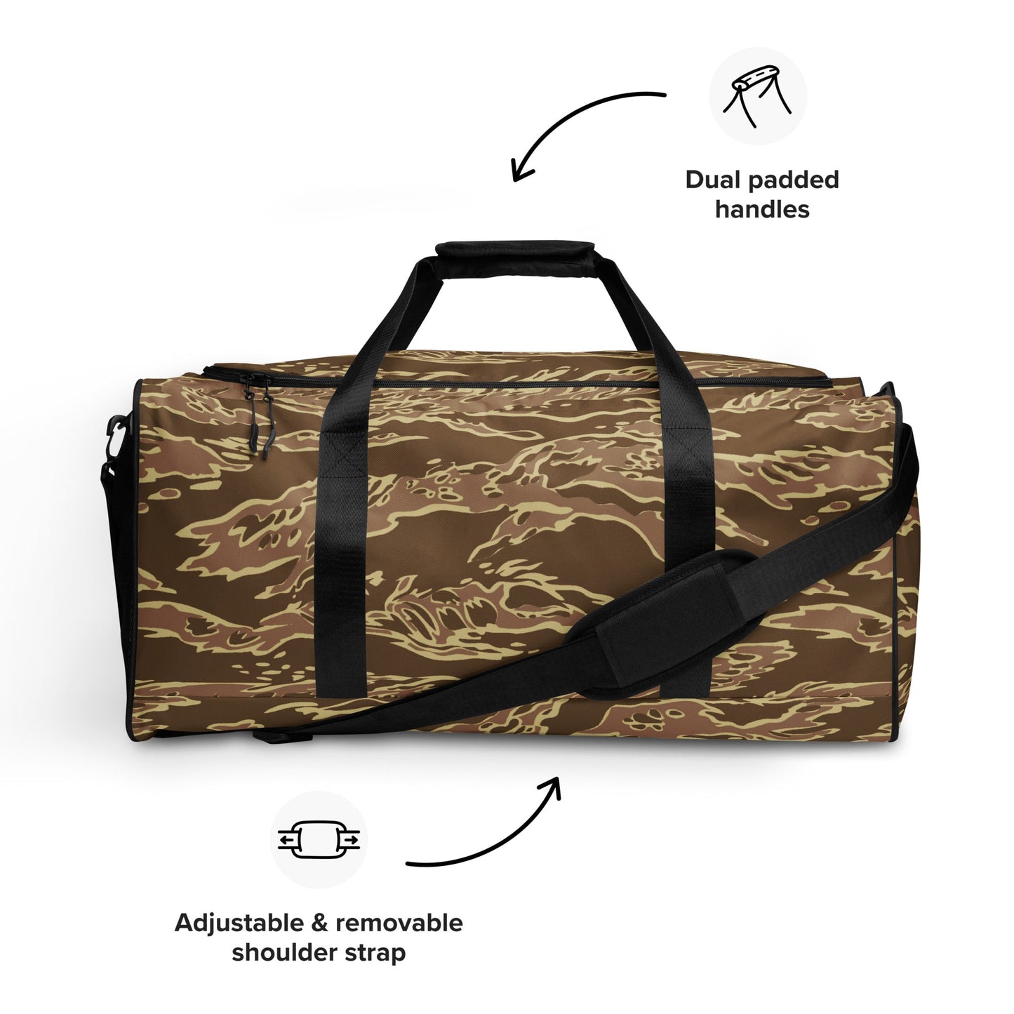 American Tiger Stripe Desert CAMO Duffle bag - Bags