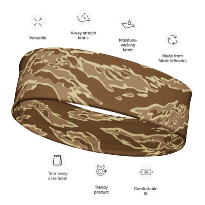 American Tiger Stripe Desert CAMO Headband - M