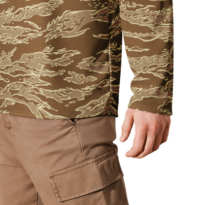 American Tiger Stripe Desert CAMO hockey fan jersey - Hockey Jerseys