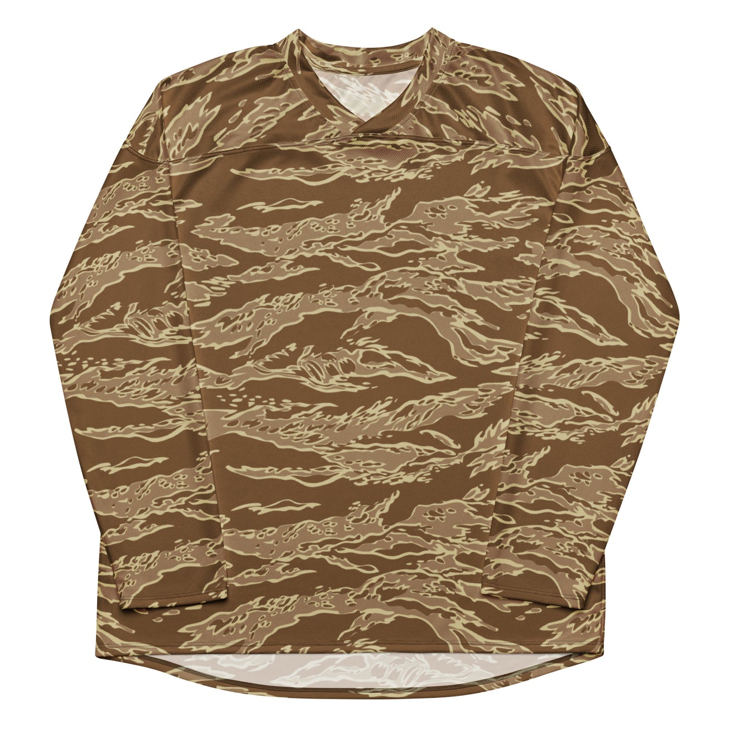 American Tiger Stripe Desert CAMO hockey fan jersey - Hockey Jerseys