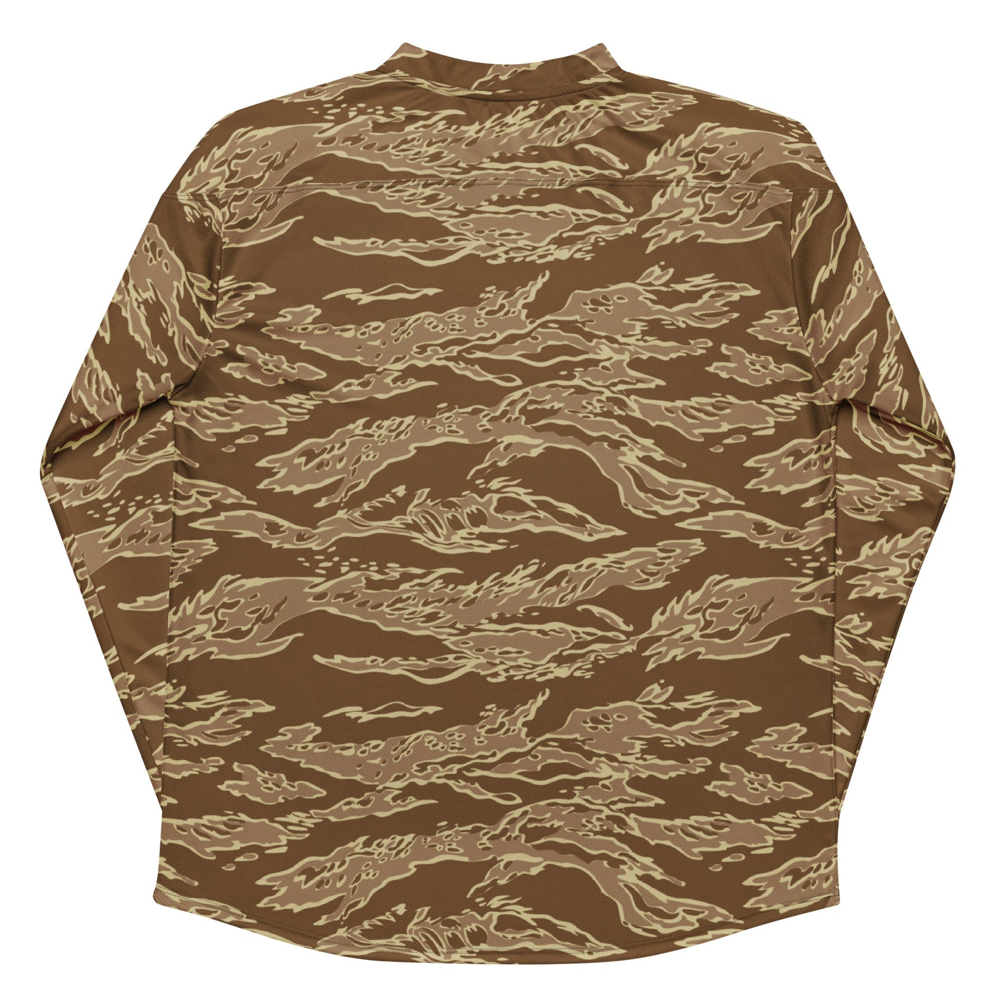 American Tiger Stripe Desert CAMO hockey fan jersey - Hockey Jerseys