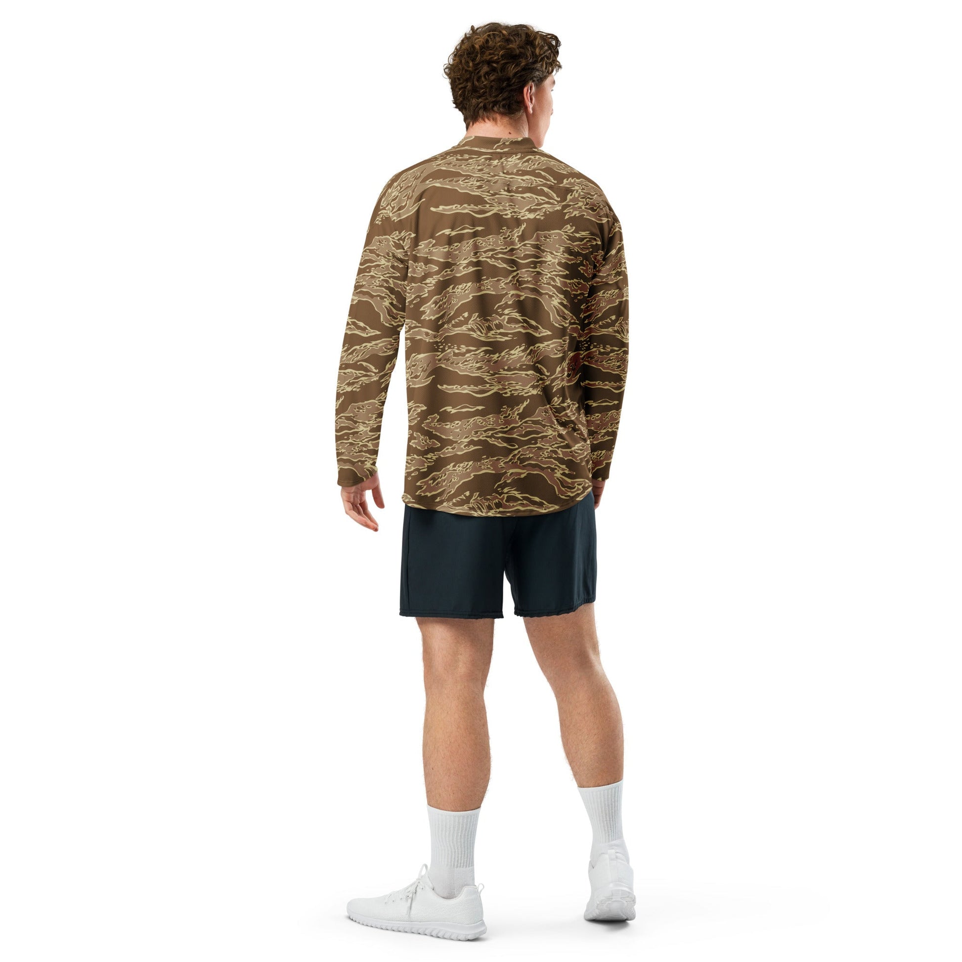 American Tiger Stripe Desert CAMO hockey fan jersey - Hockey Jerseys