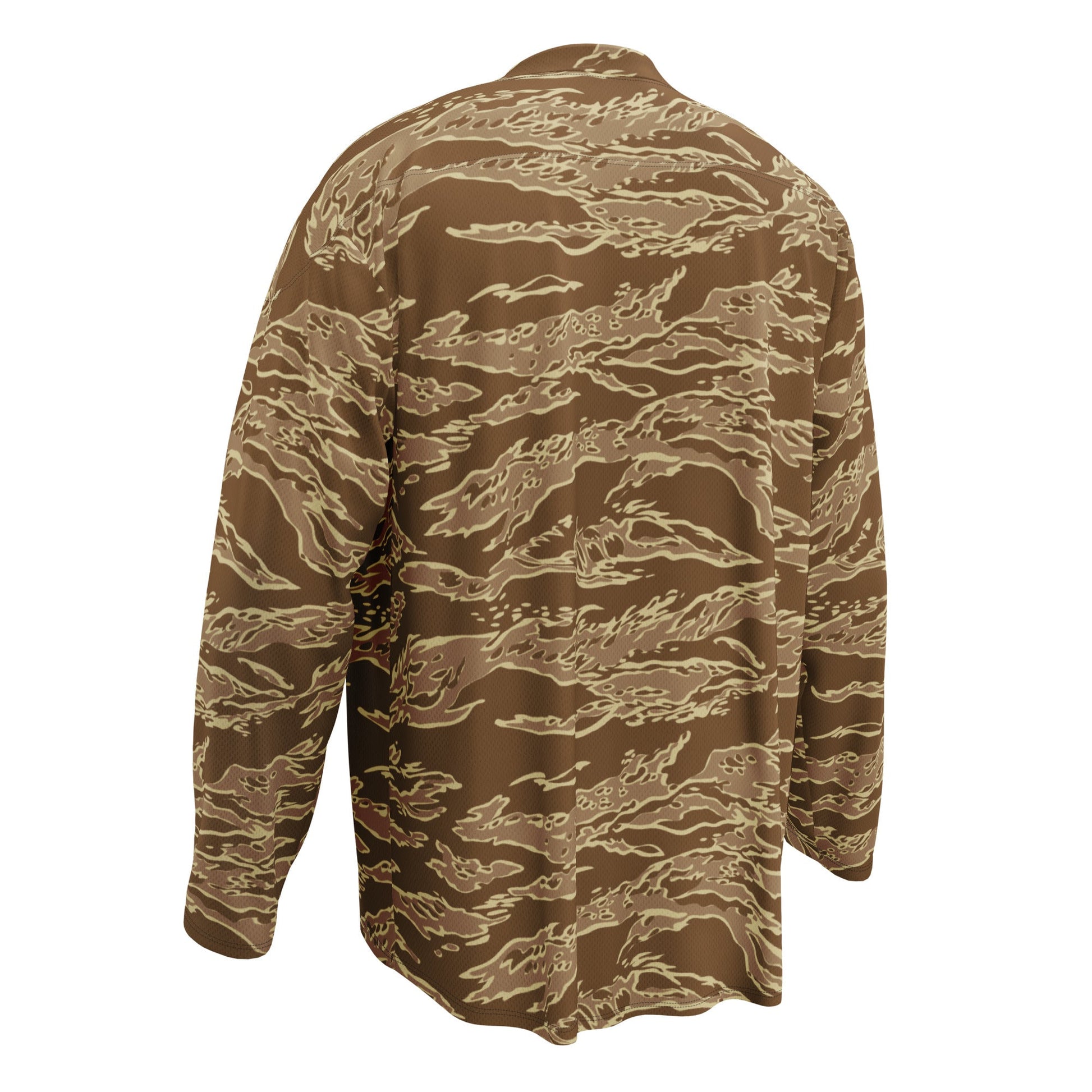 American Tiger Stripe Desert CAMO hockey fan jersey - Hockey Jerseys
