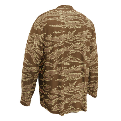 American Tiger Stripe Desert CAMO hockey fan jersey - Hockey Jerseys