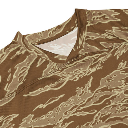 American Tiger Stripe Desert CAMO hockey fan jersey - Hockey Jerseys
