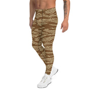 Tiger Stripe Desert CAMO Mens Leggings - Men