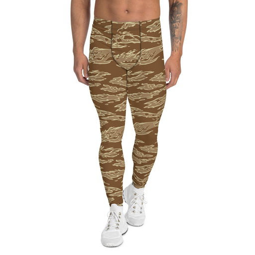 Tiger Stripe Desert CAMO Mens Leggings - XS - Men