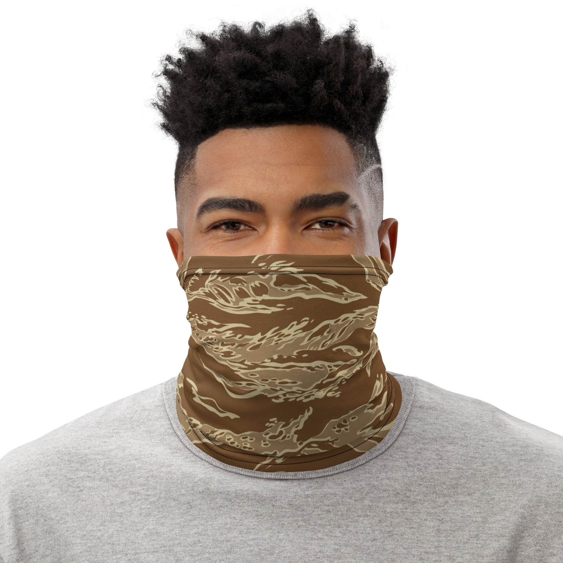 American Tiger Stripe Desert CAMO Neck Gaiter - Gaiters