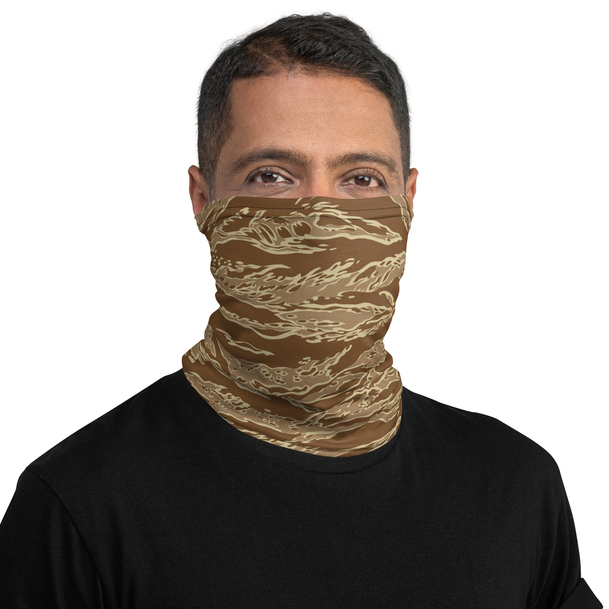 CAMO HQ - American Tiger Stripe Desert CAMO Neck Gaiter