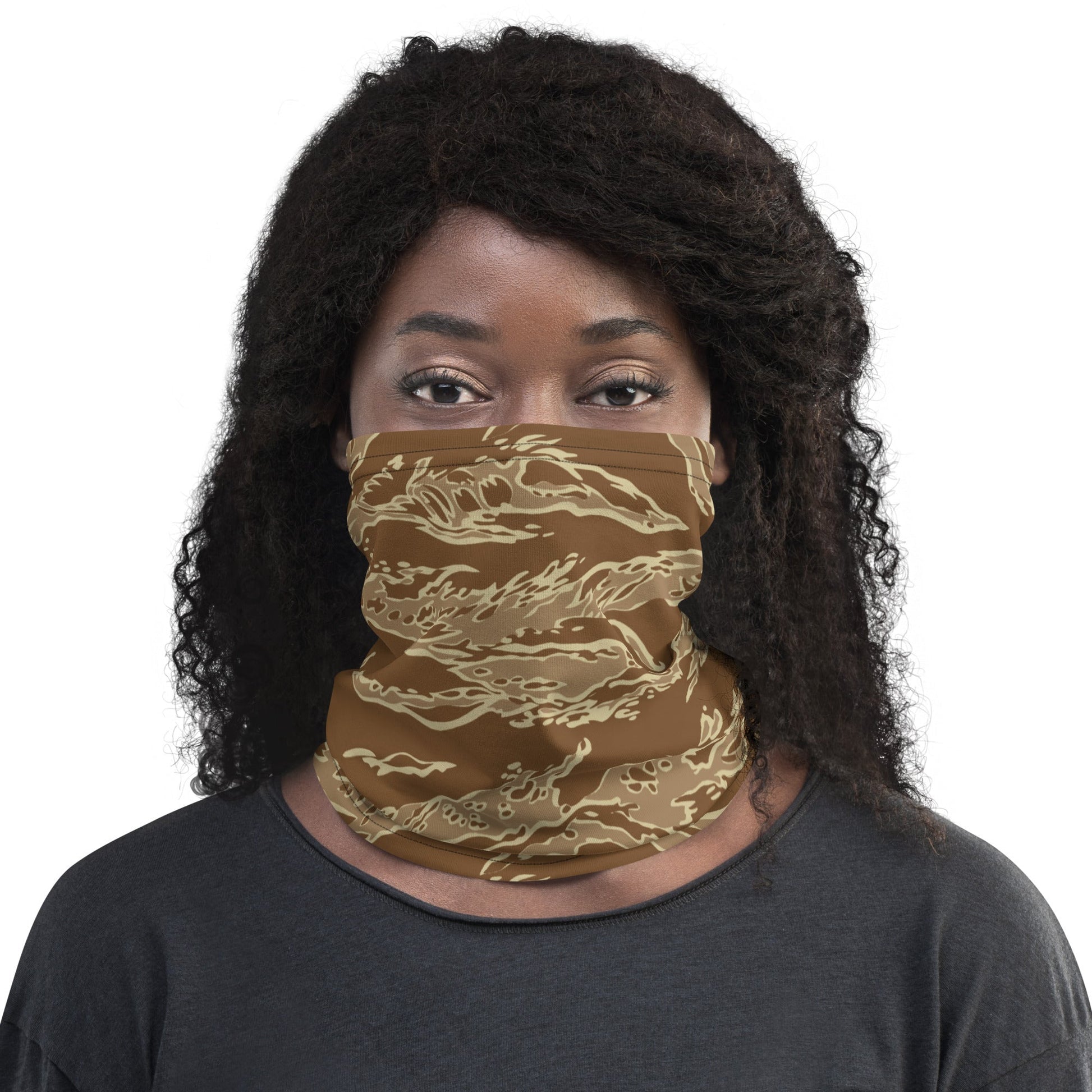 American Tiger Stripe Desert CAMO Neck Gaiter - Gaiters