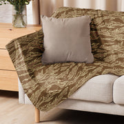 Tiger Stripe Desert CAMO Sherpa Blanket