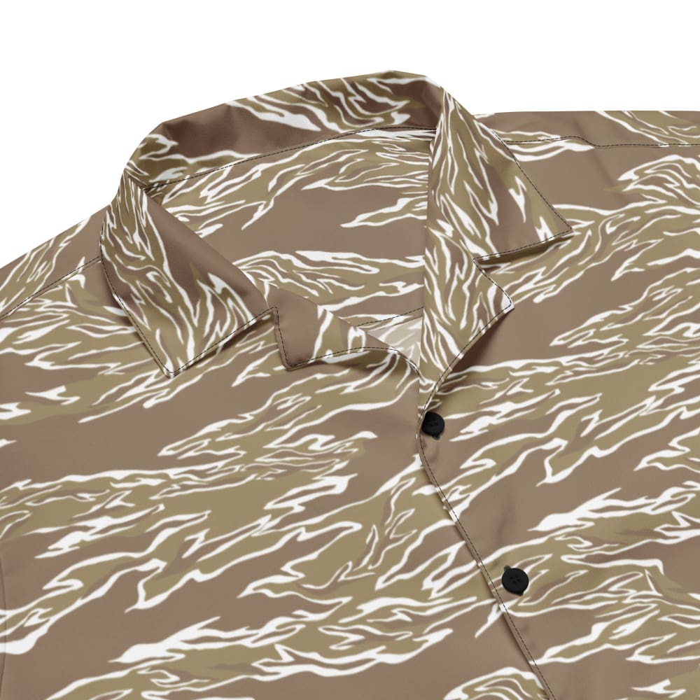 American Tiger Stripe Desert CAMO Unisex button shirt