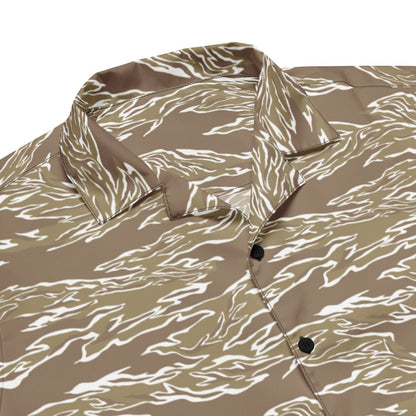 American Tiger Stripe Desert CAMO Unisex button shirt