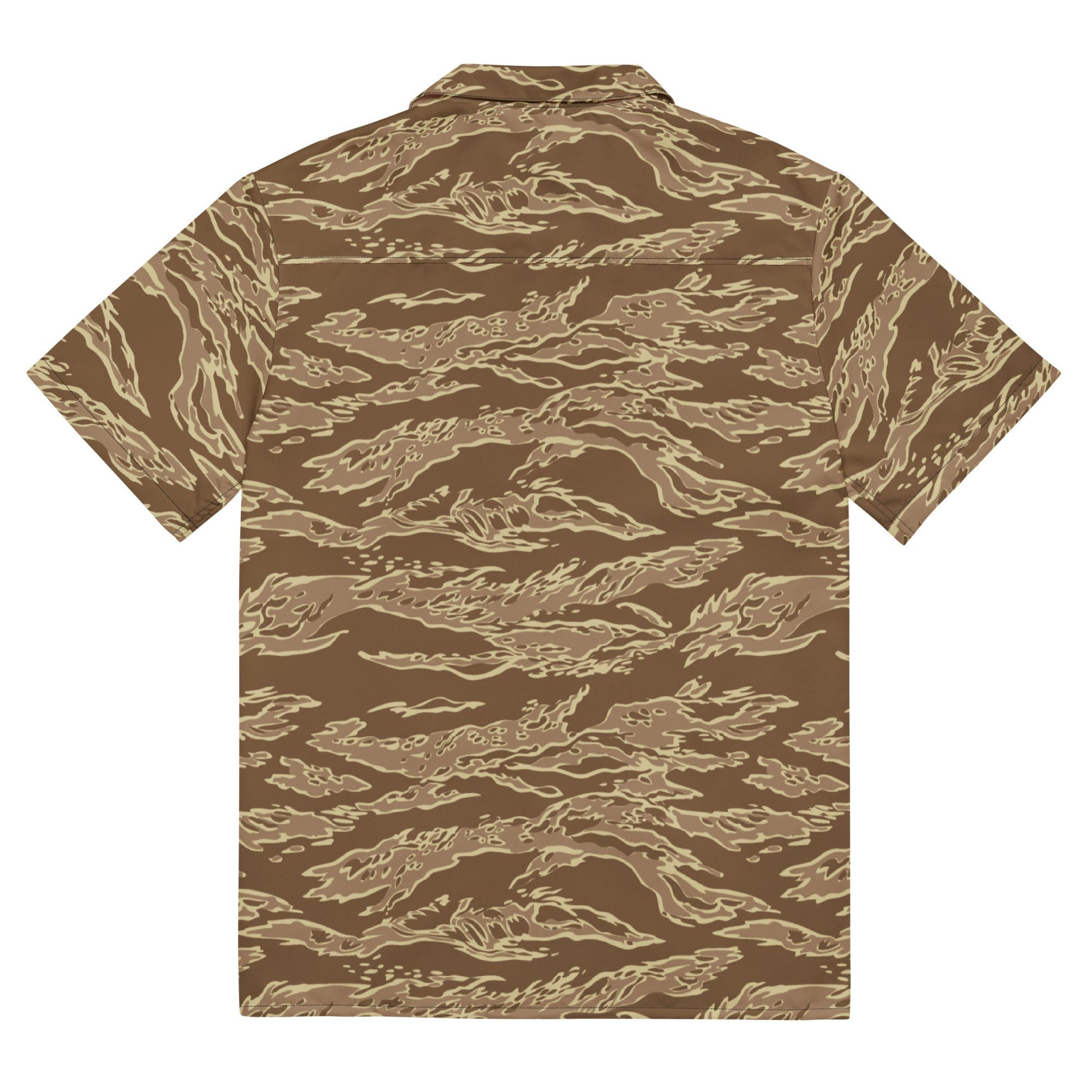 American Tiger Stripe Desert CAMO Unisex button shirt - Button Shirts
