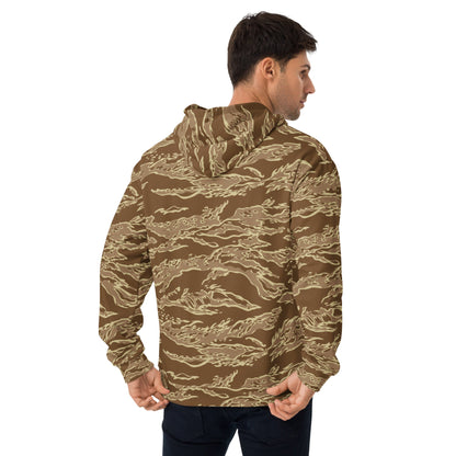 American Tiger Stripe Desert CAMO Unisex Hoodie - Hoodies