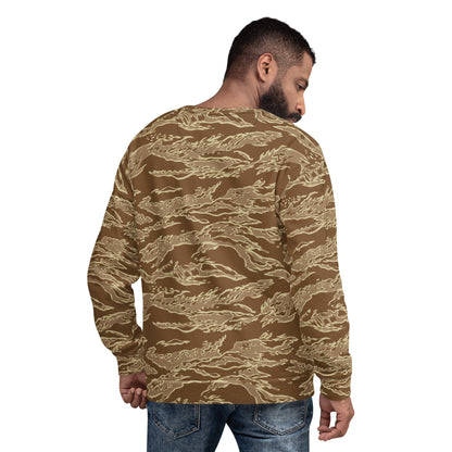 American Tiger Stripe Desert CAMO Unisex Sweatshirt - Sweatshirts