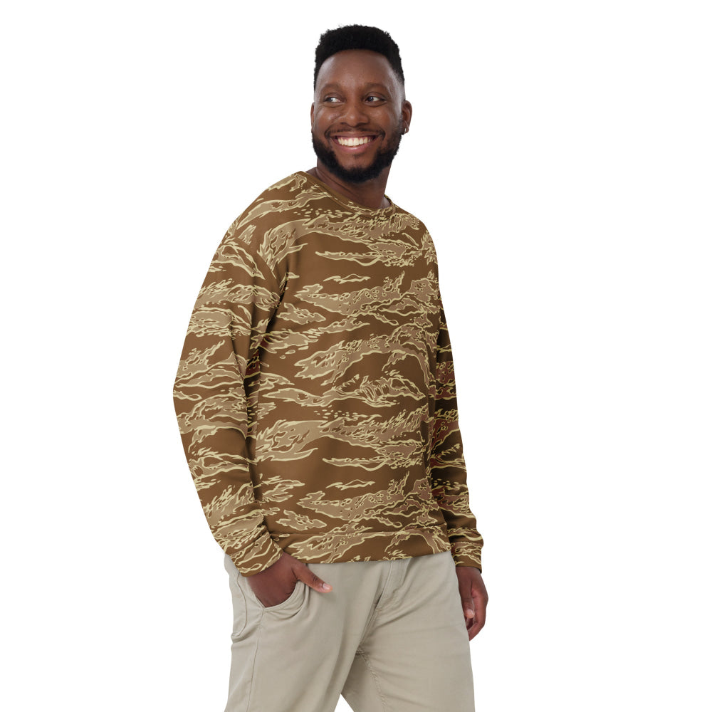 American Tiger Stripe Desert CAMO Unisex Sweatshirt