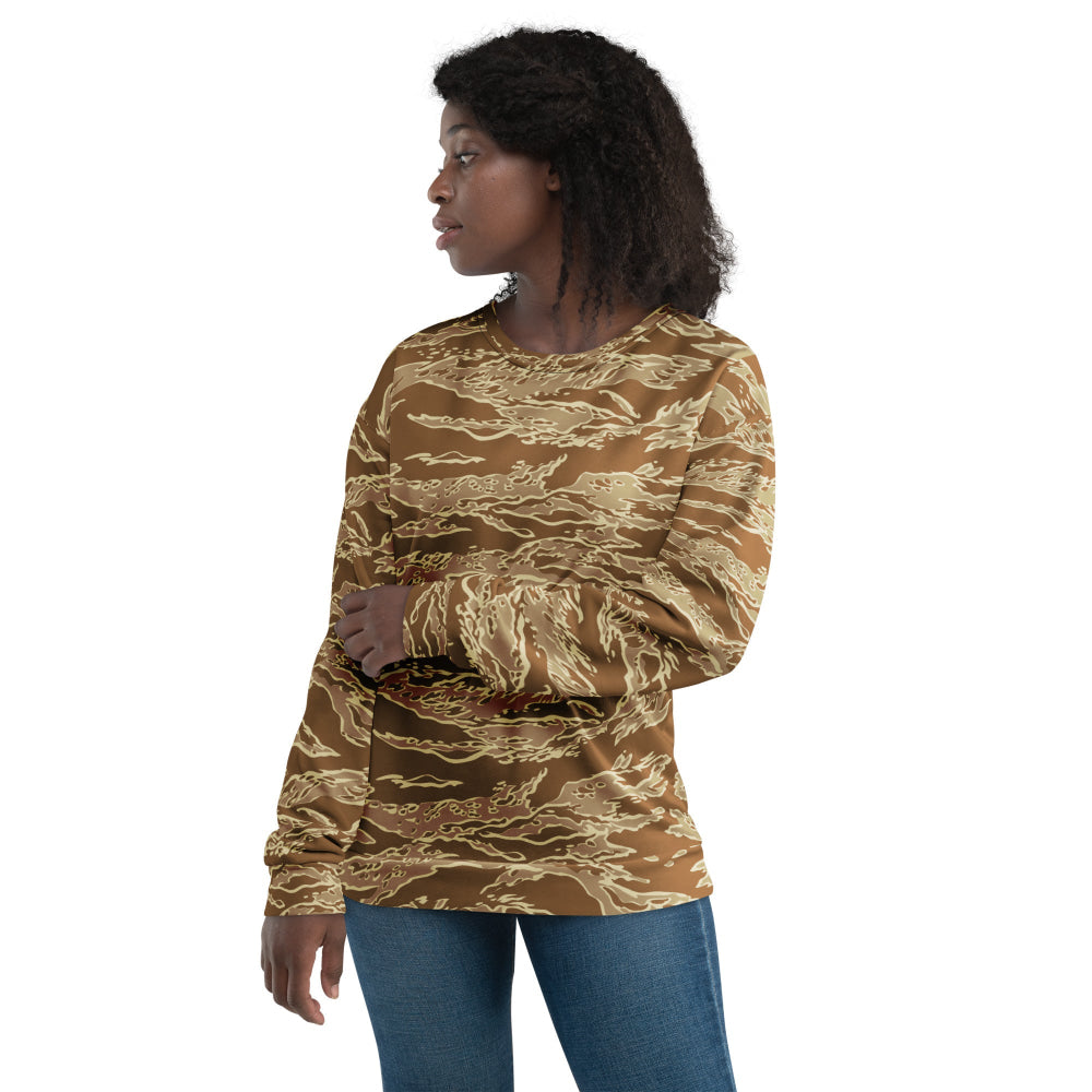 American Tiger Stripe Desert CAMO Unisex Sweatshirt