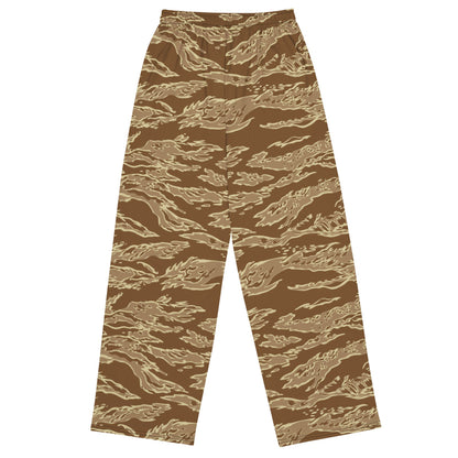 American Tiger Stripe Desert CAMO unisex wide-leg pants - Unisex Wide-Leg Pants