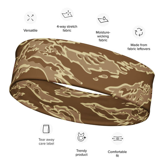 American Tiger Stripe Desert v2 CAMO Headband - M