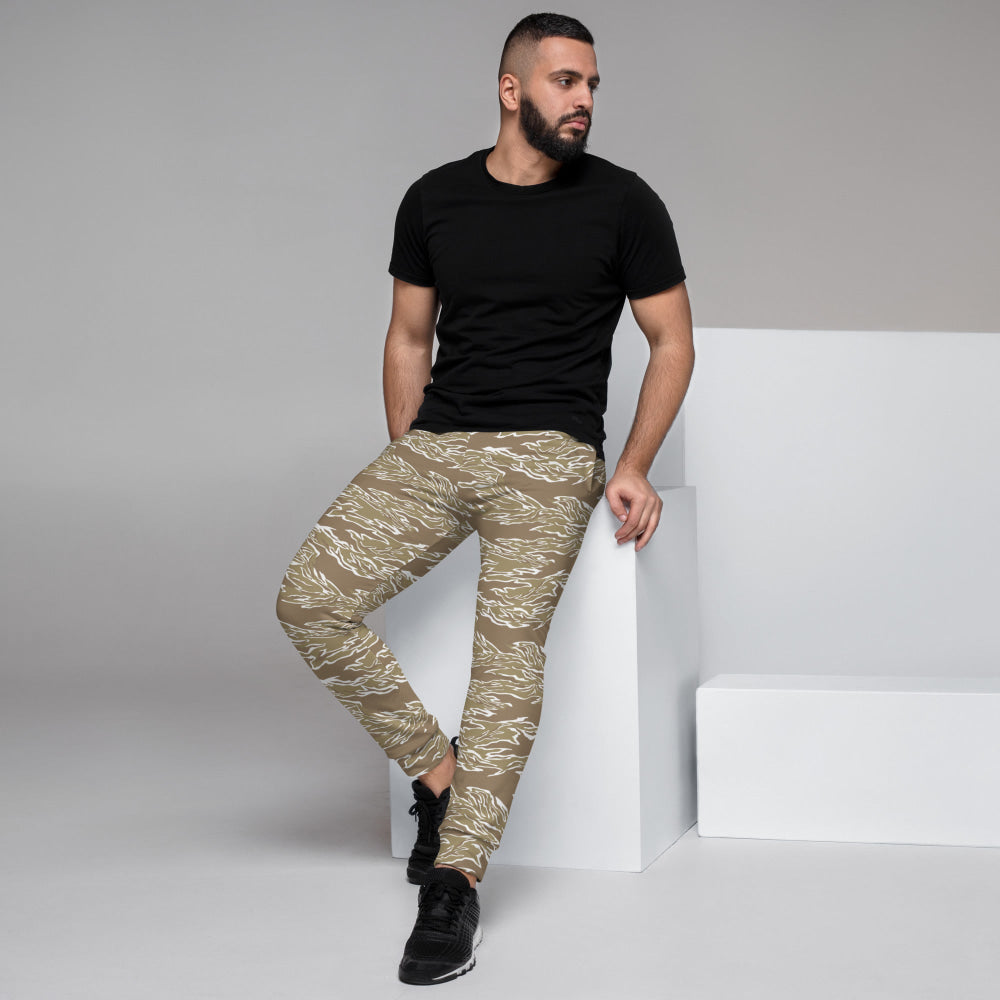 American Tiger Stripe Dry Season CAMO Men’s Joggers - Mens