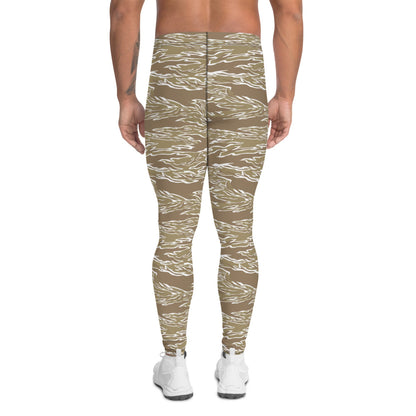 American Tiger Stripe Dry Season CAMO Men’s Leggings - Mens