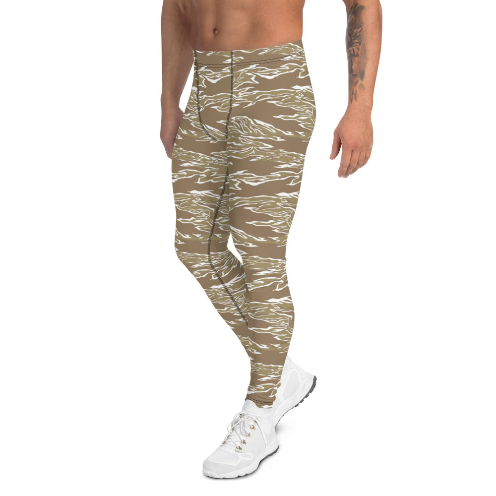 American Tiger Stripe Dry Season CAMO Men’s Leggings - Mens