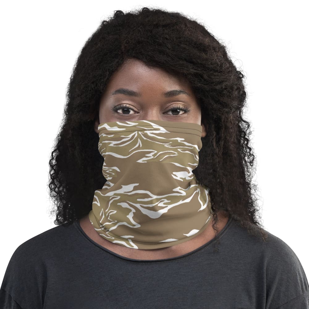 American Tiger Stripe Desert CAMO Neck Gaiter - Neck Gaiter