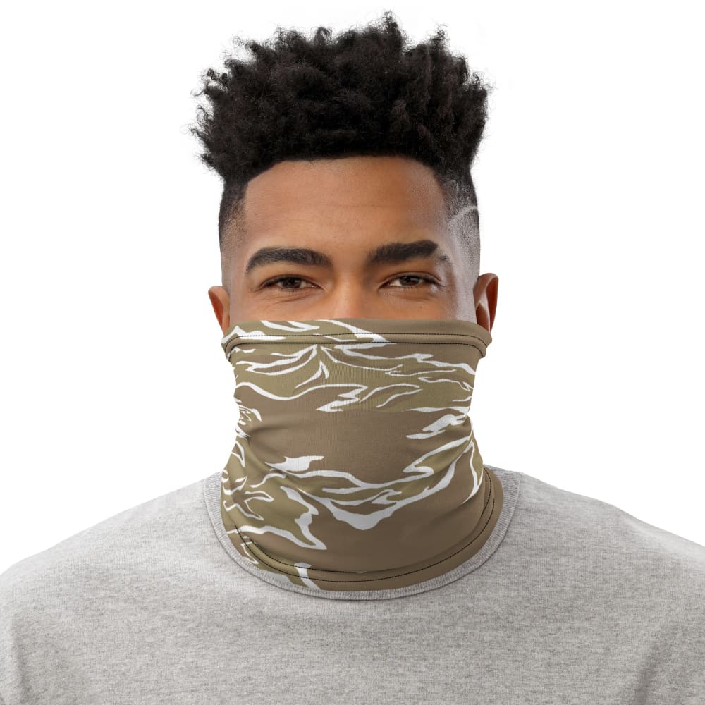 American Tiger Stripe Dry Season CAMO Neck Gaiter