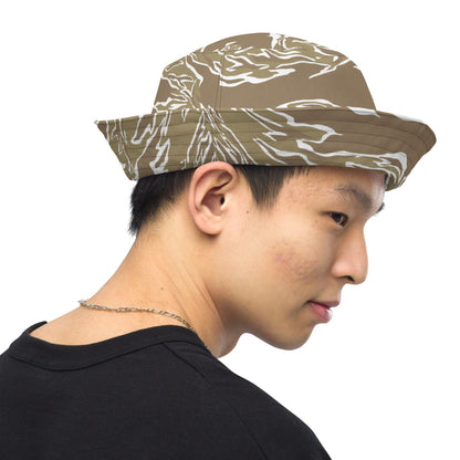 American Tiger Stripe Dry Season CAMO Reversible bucket hat - Bucket Hat