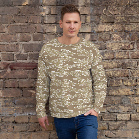 American Tiger Stripe Dry Season CAMO Unisex Sweatshirt - XS