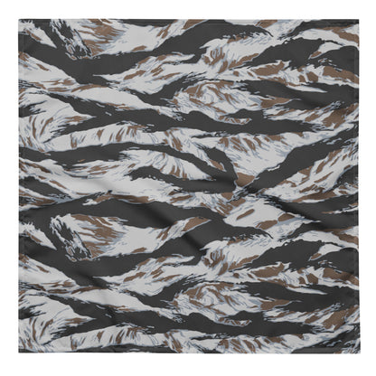 American Tiger Stripe Frostbite CAMO bandana - L - Bandanas