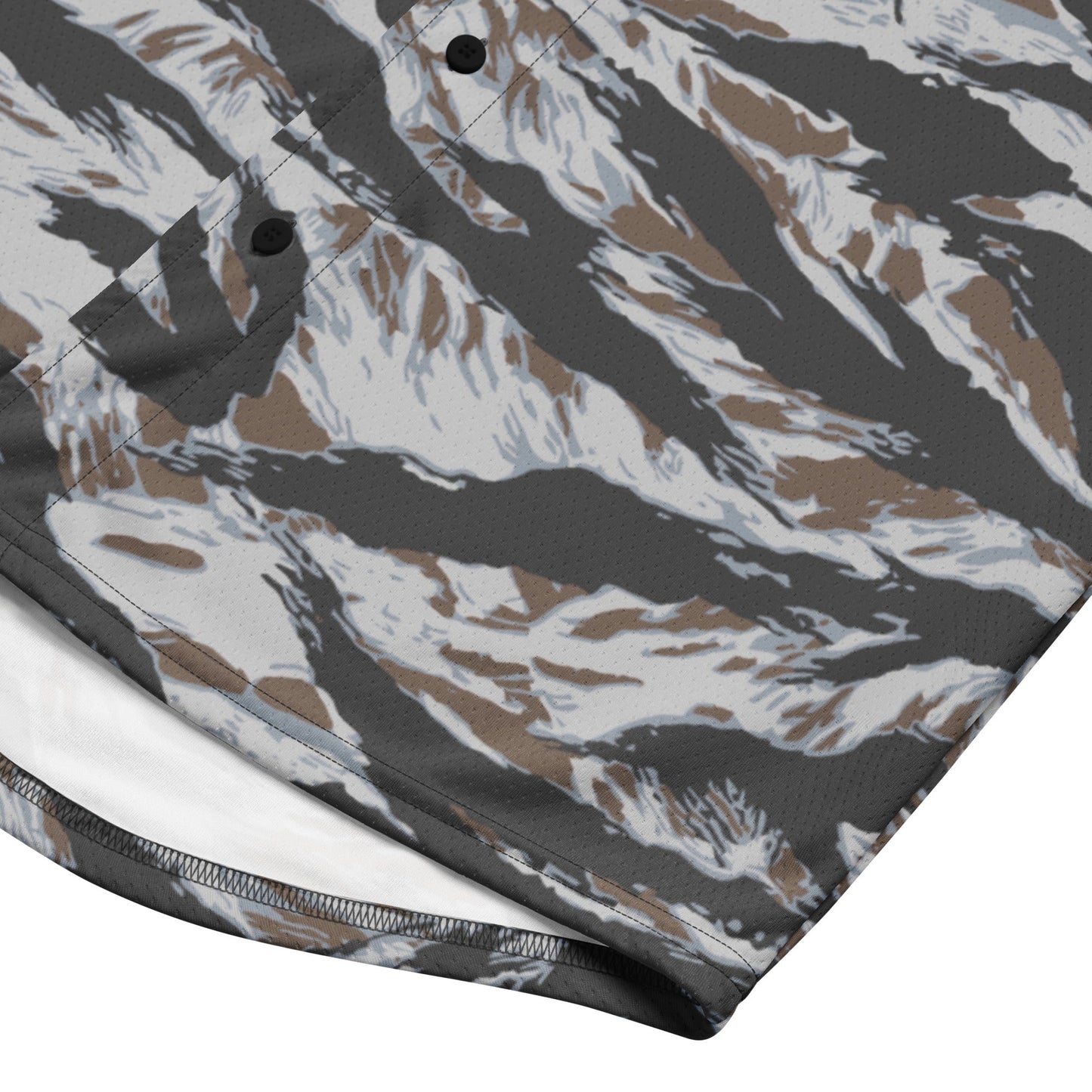 American Tiger Stripe Frostbite CAMO baseball jersey - Baseball Jerseys
