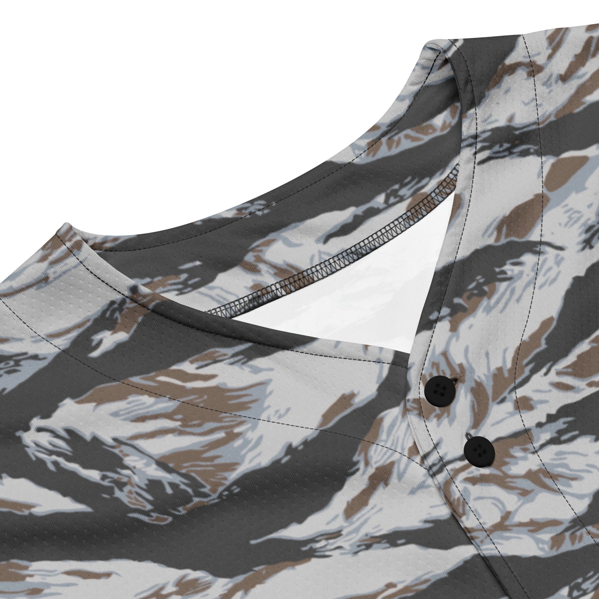 American Tiger Stripe Frostbite CAMO baseball jersey - Baseball Jerseys