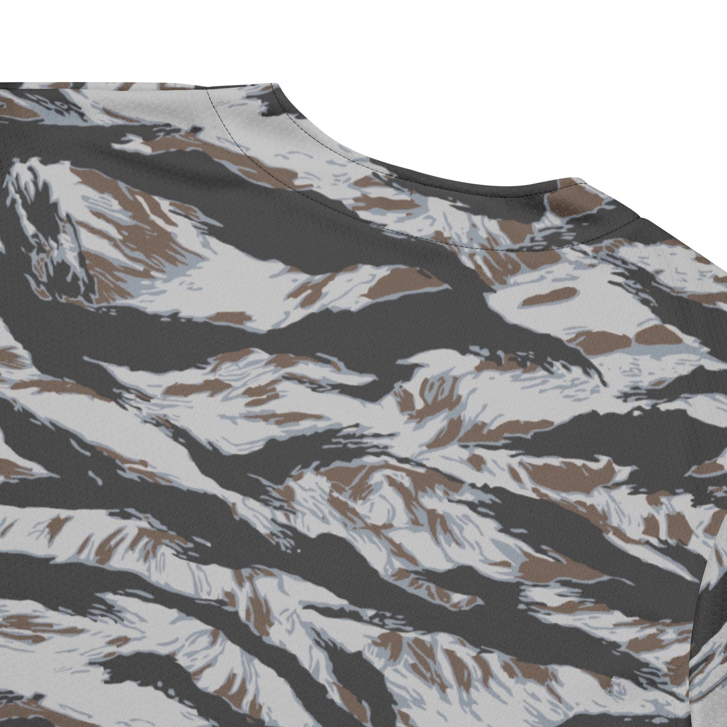 American Tiger Stripe Frostbite CAMO baseball jersey - Baseball Jerseys