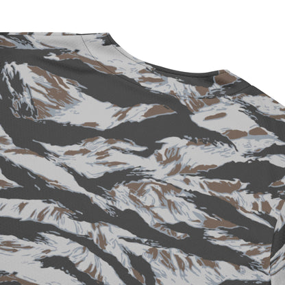 American Tiger Stripe Frostbite CAMO baseball jersey - Baseball Jerseys