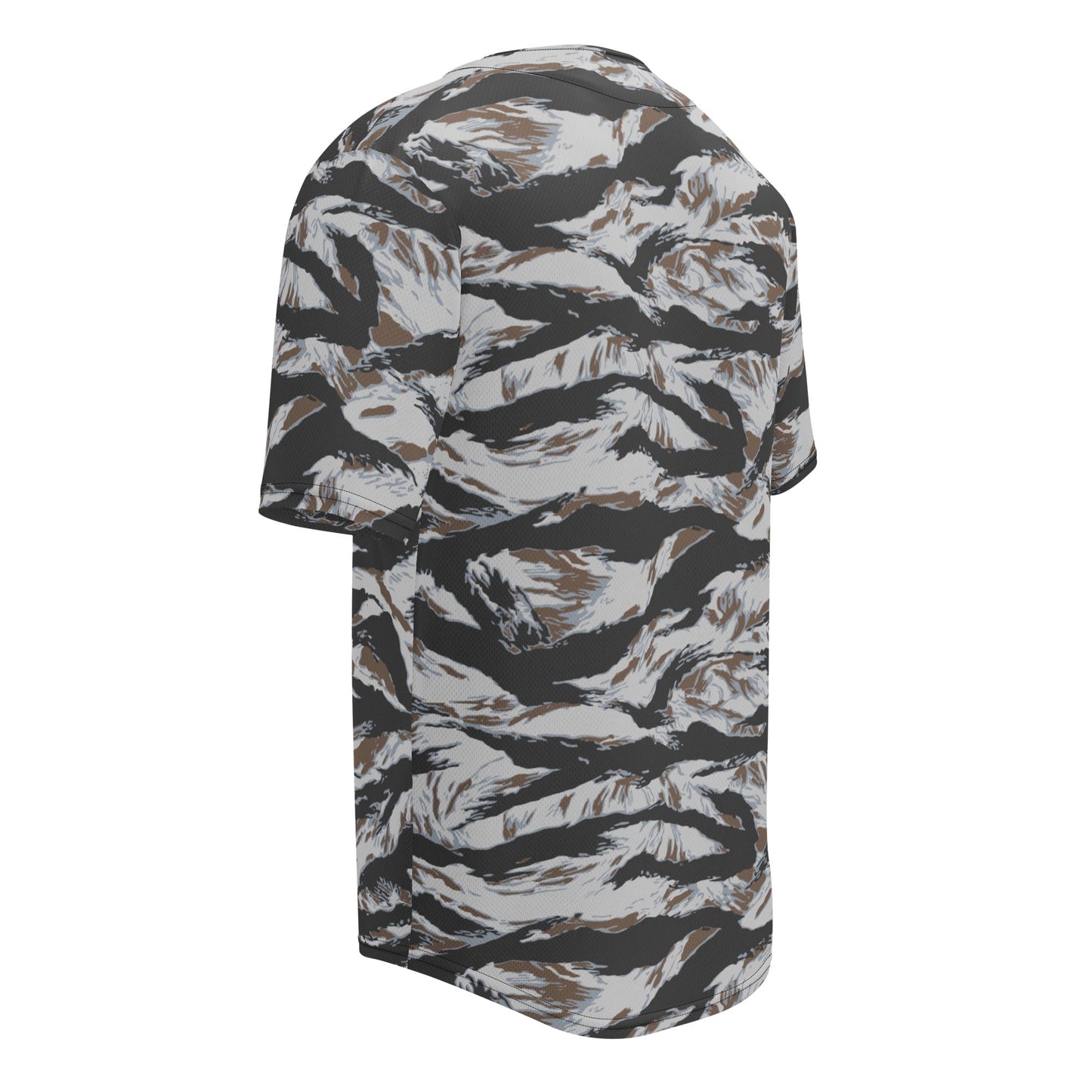 American Tiger Stripe Frostbite CAMO baseball jersey - Baseball Jerseys