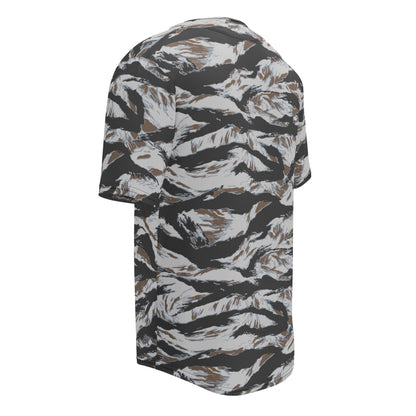 American Tiger Stripe Frostbite CAMO baseball jersey - Baseball Jerseys