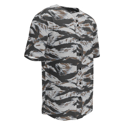 American Tiger Stripe Frostbite CAMO baseball jersey - Baseball Jerseys
