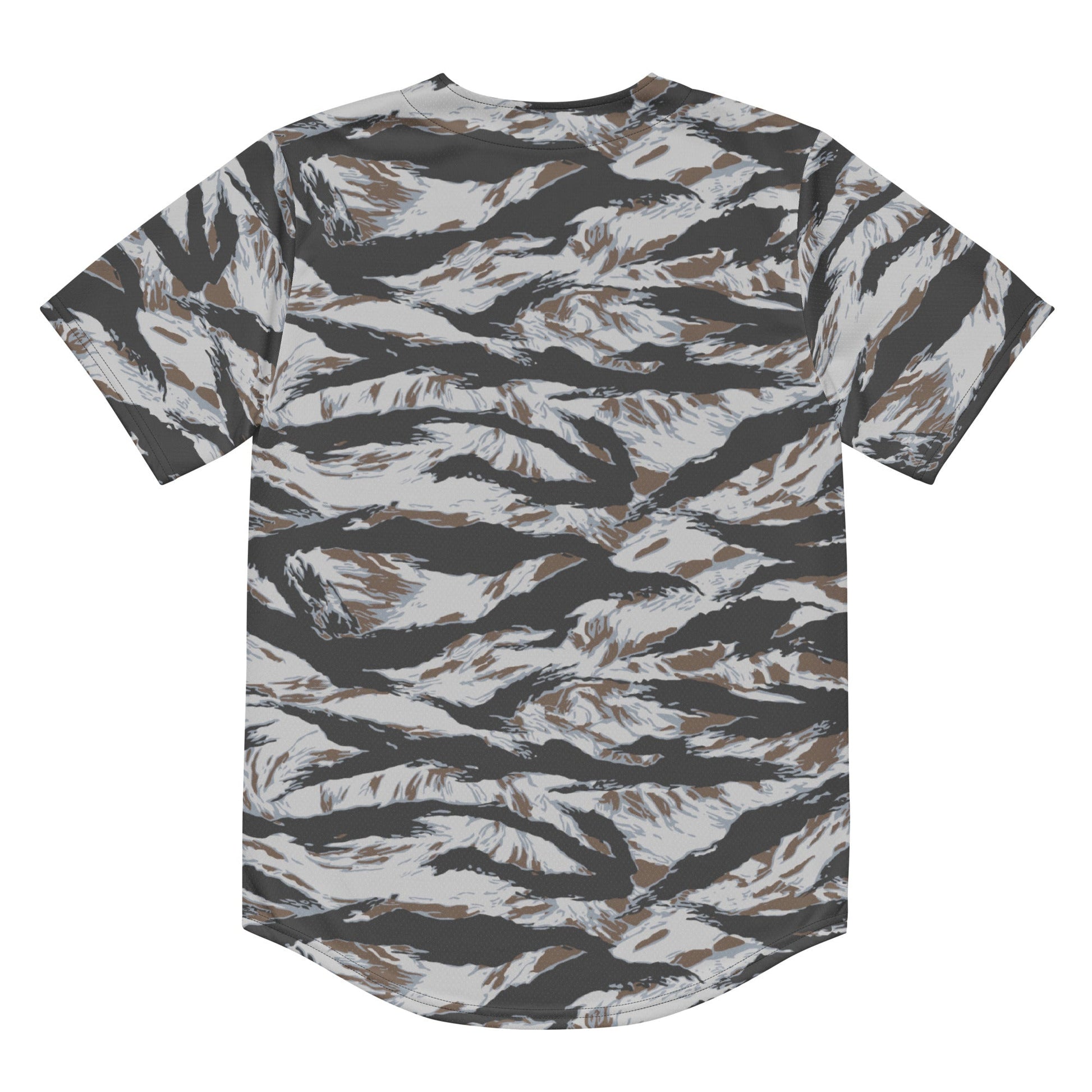 American Tiger Stripe Frostbite CAMO baseball jersey - Baseball Jerseys