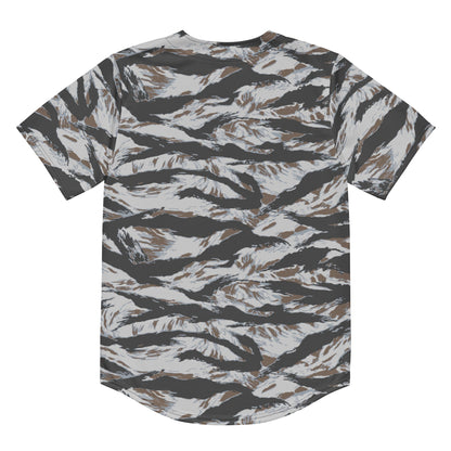 American Tiger Stripe Frostbite CAMO baseball jersey - Baseball Jerseys