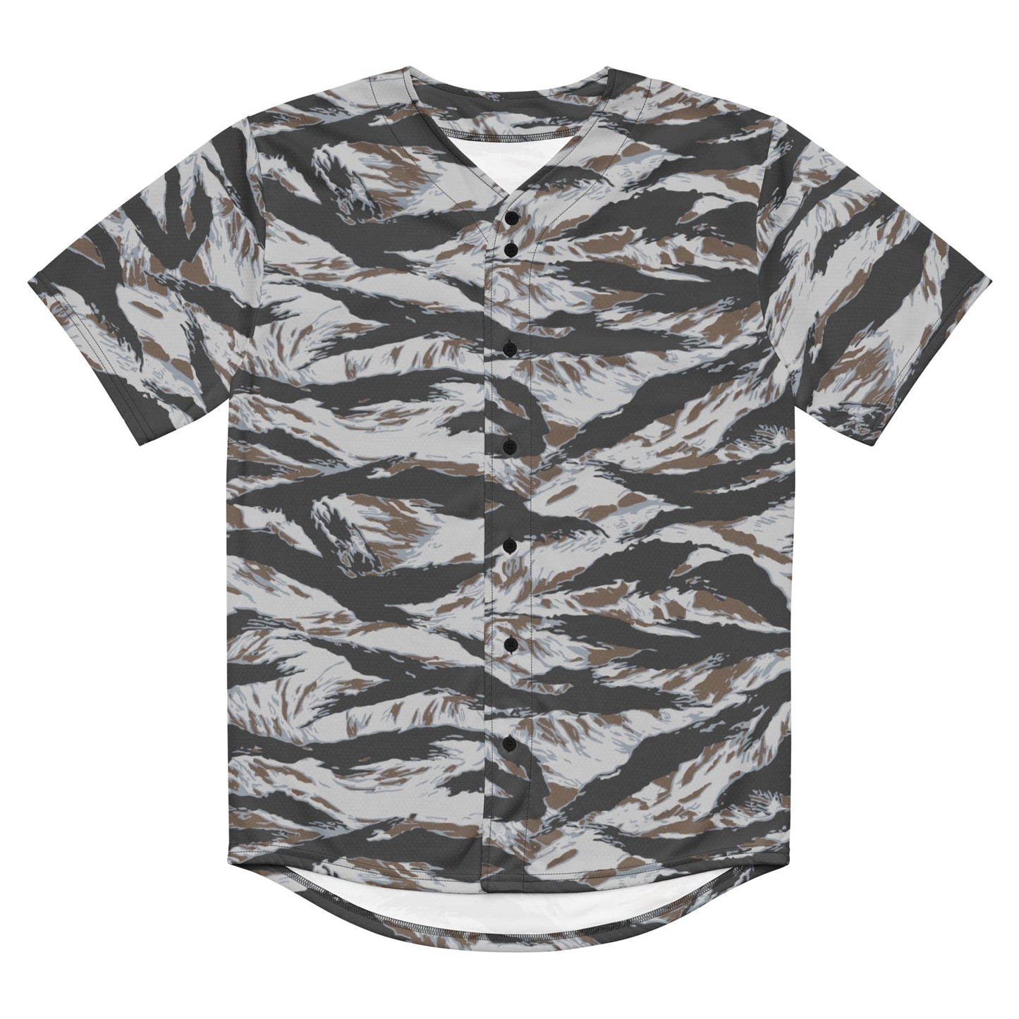 American Tiger Stripe Frostbite CAMO baseball jersey - Baseball Jerseys