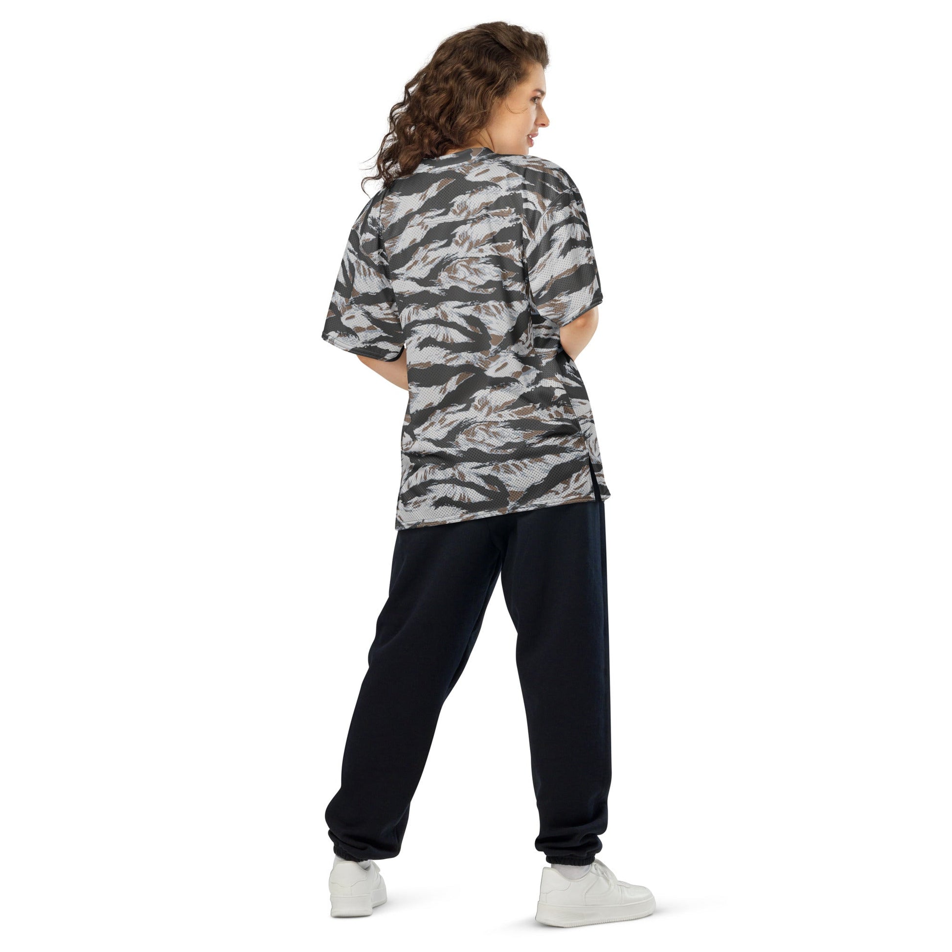 American Tiger Stripe Frostbite CAMO football jersey - Football Jersey