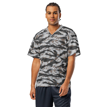 American Tiger Stripe Frostbite CAMO football jersey - Football Jersey